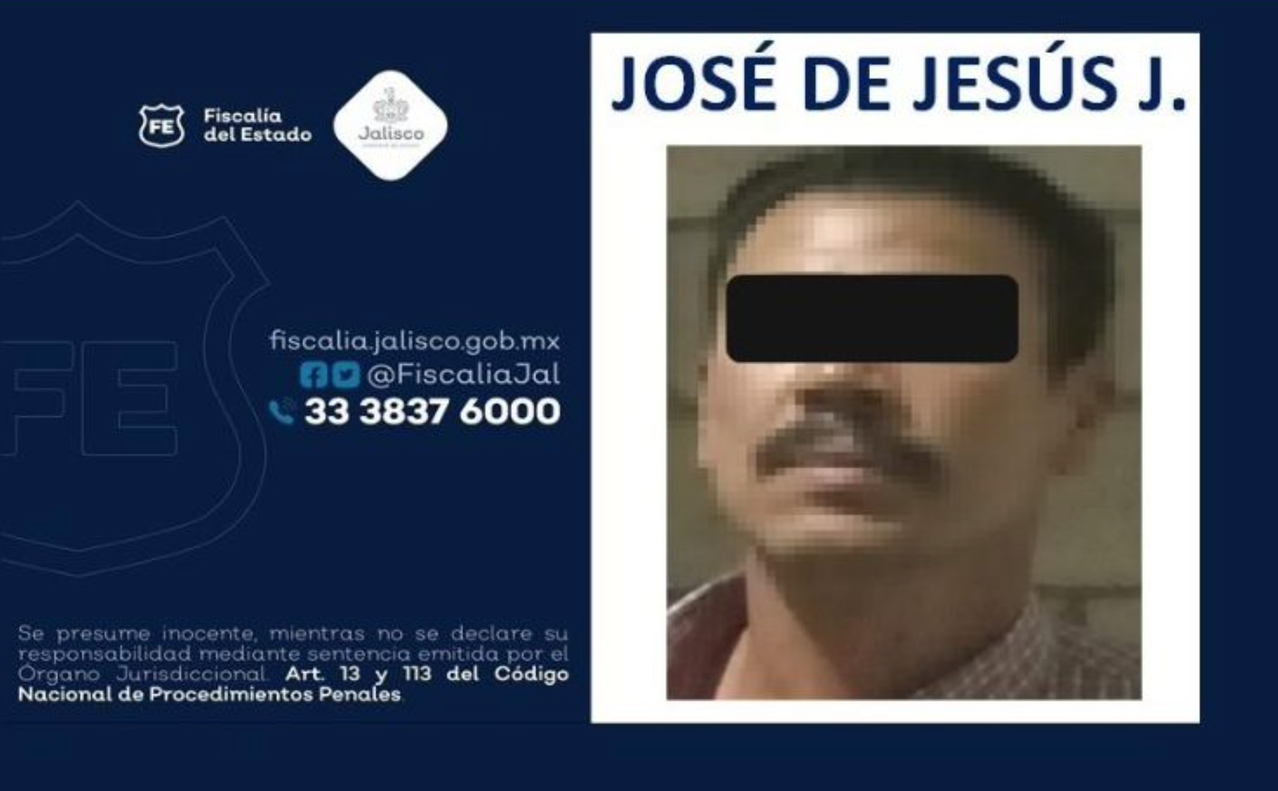 Dictan prisión preventiva contra padre agresor